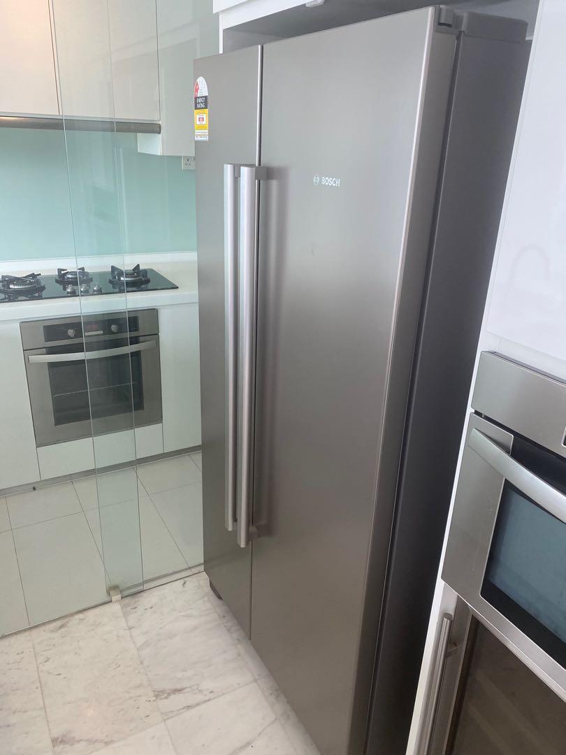 Bosch French door fridge and freezer, TV & Home Appliances ...