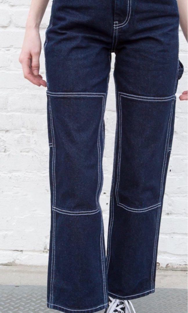 Brandy melville Ariana Painter pants, Women's Fashion, Bottoms, Jeans