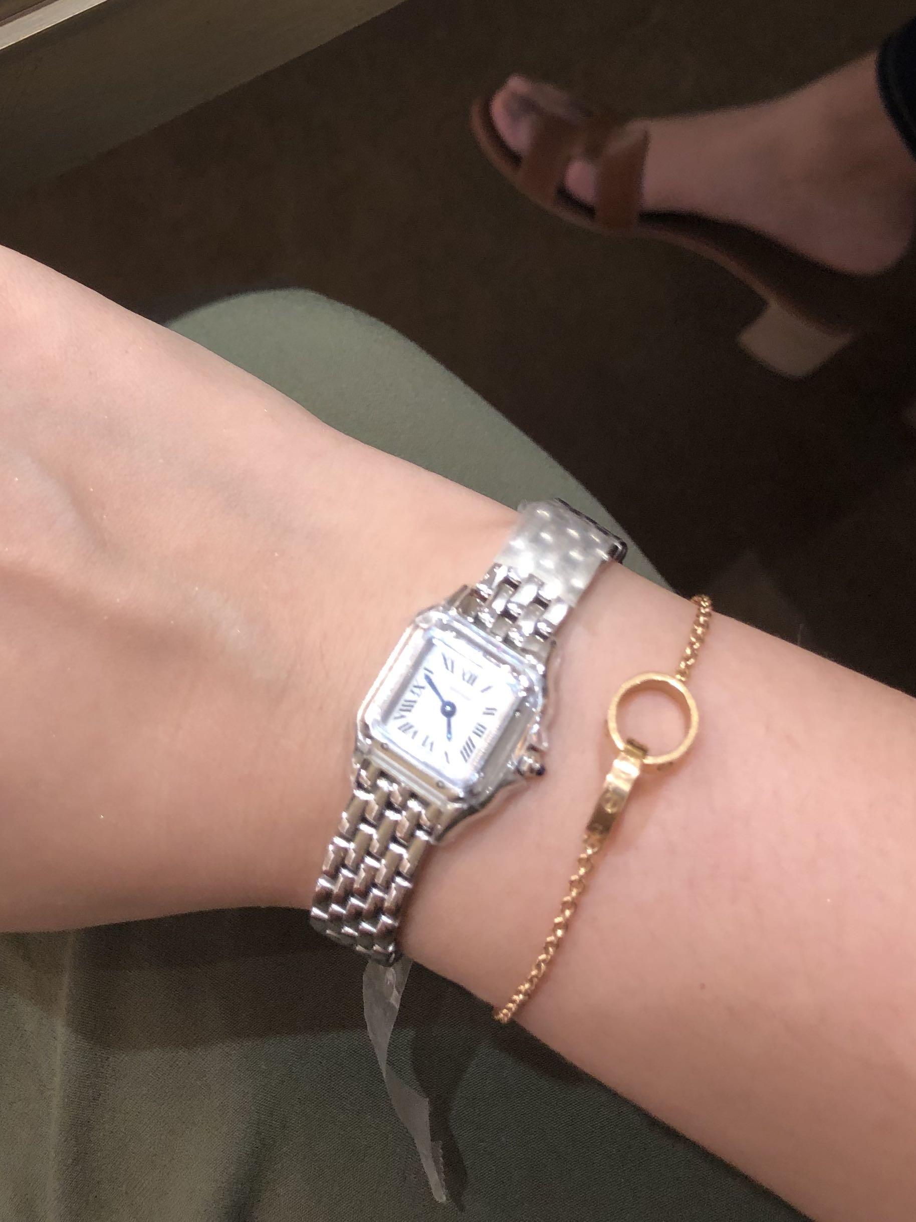 Cartier watch sales and love bracelet