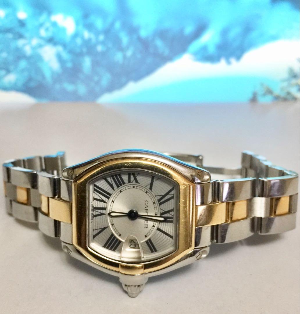 Cartier Roadster Stainless Steel 18K 