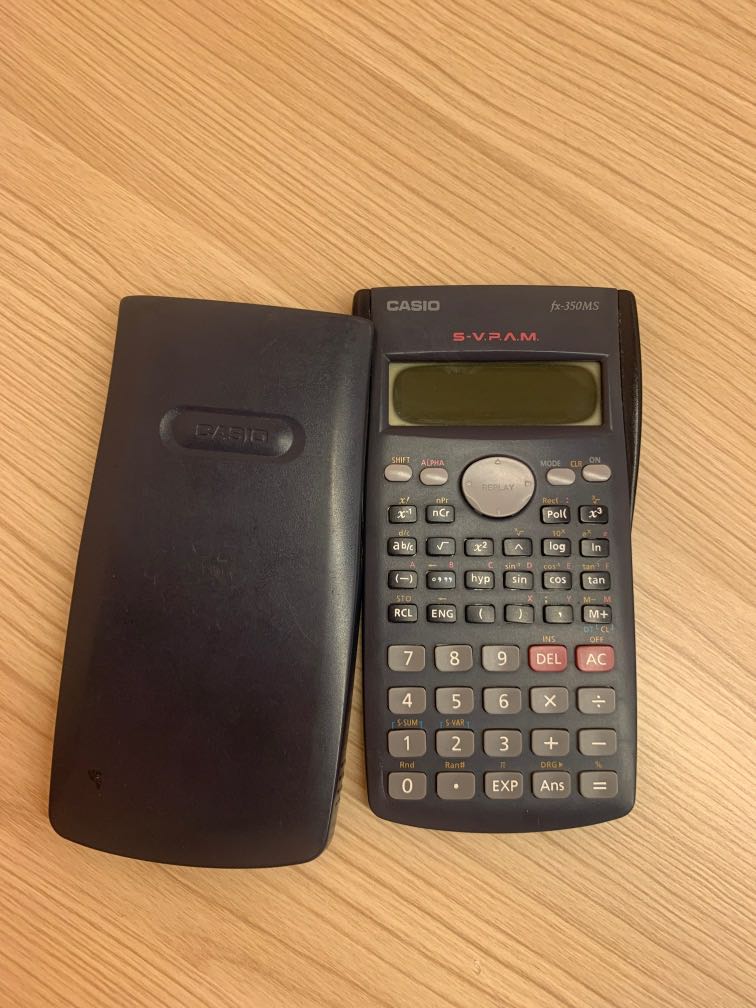 Casio Fx 350ms Scientific Calculator Books Stationery Stationery On Carousell