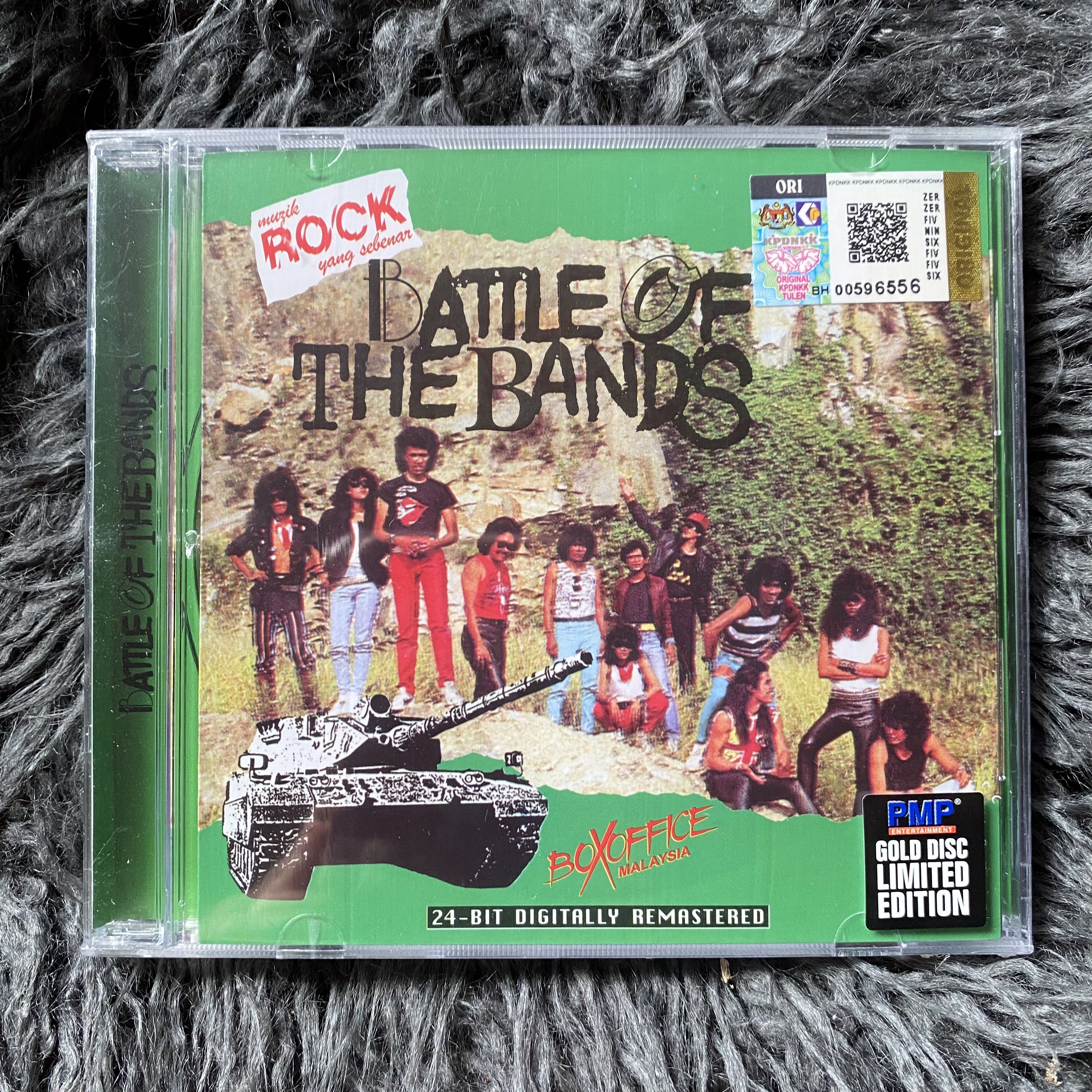 CD BATTLE OF THE BAND rock, Hobbies & Toys, Music & Media, CDs & DVDs