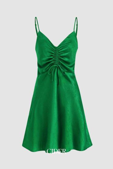 Cider Emerald Retro Dress, Women's ...