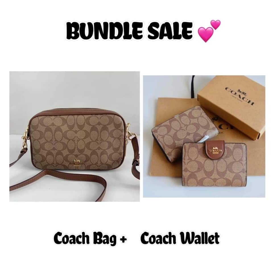 Coach bag and wallet bundle, Luxury, Bags & Wallets on Carousell