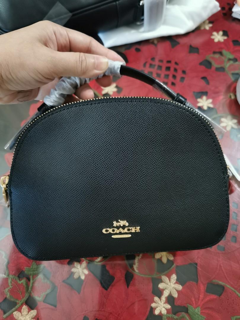 Coach serena satchel black online