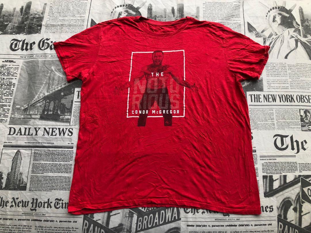 Conor Mcgregor (Category: Tshirts & Polo Shirts) located in Rawang. Submitted by empayer (Listing ID 1121702339, Image 2). Description: ✨BISMILLAHIRRAHMANIRRAHIM✨ 📌Measurement : 23/28 📌Saiz : XL 📌Material : 100 cotton 📌Made : ?? Feded 📌Condition : 8/10 Harga tak termasuk pos . Pos - DFOD Ig 📲 2HANDSTORE786 Follow Dan Deal Melaui instagram saya bagi special price . Thanks 🤝 https://instagram.com/2handstore786?r=nametag http://Www.wasap.my/6
