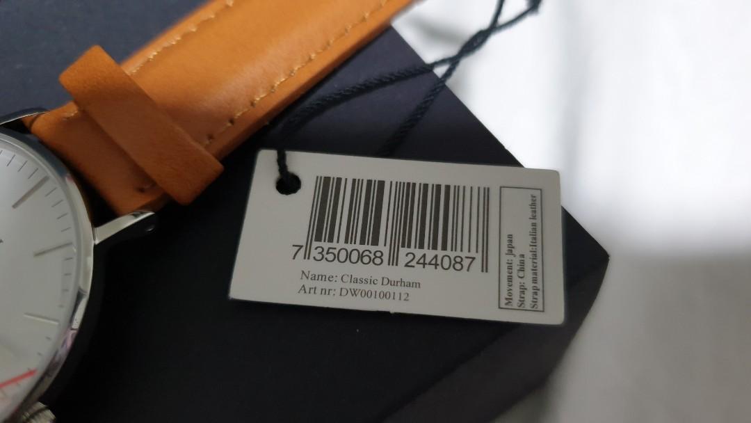 Daniel wellington classic durham sale