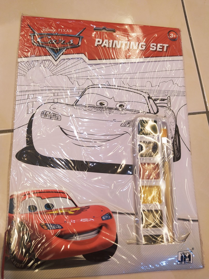 Disney Pixar Cars Painting Set, Hobbies & Toys, Stationery & Craft ...