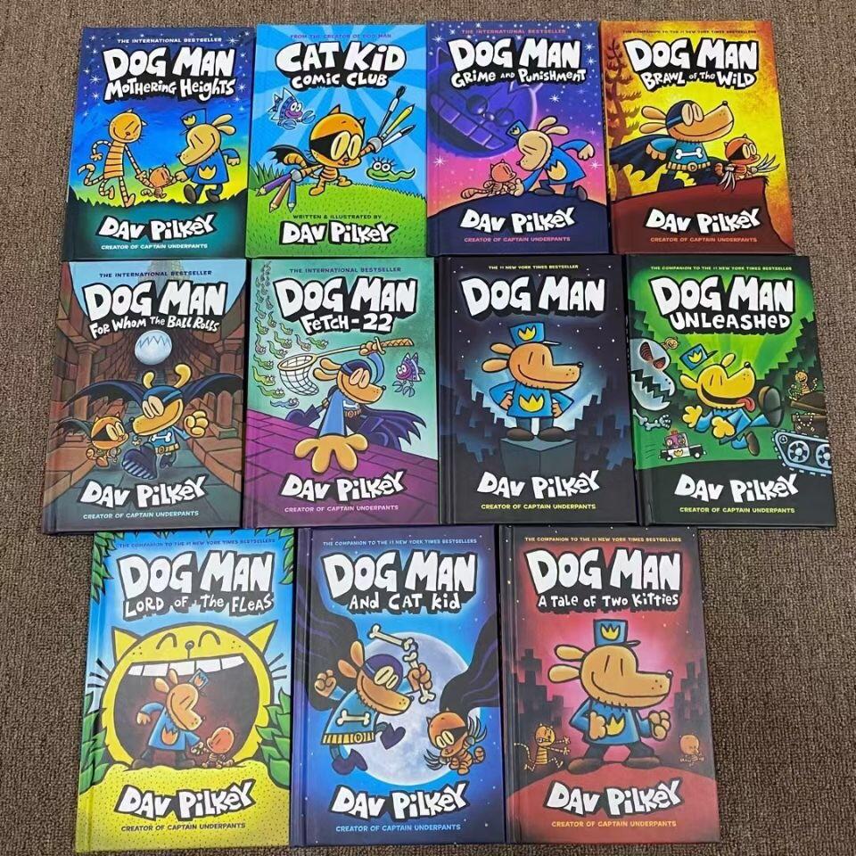Dog man - 11 issues, Hobbies & Toys, Books & Magazines, Children's 