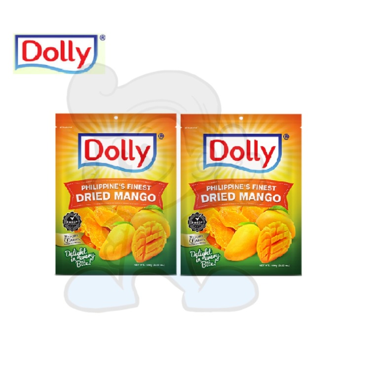 Dolly Philippine's Finest Dried Mango (2 x 100 g), Food & Drinks, Local