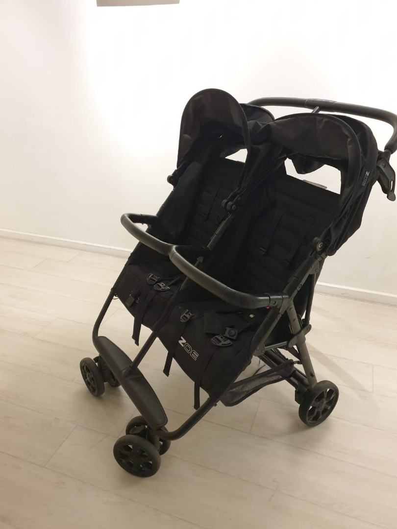 Double Stroller ZOE XL2 Babies Kids Going Out Strollers on