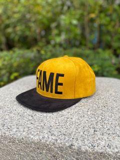 瘦子ESO早期著 FAME SNAPBACK 麂皮後排釦 棒球帽