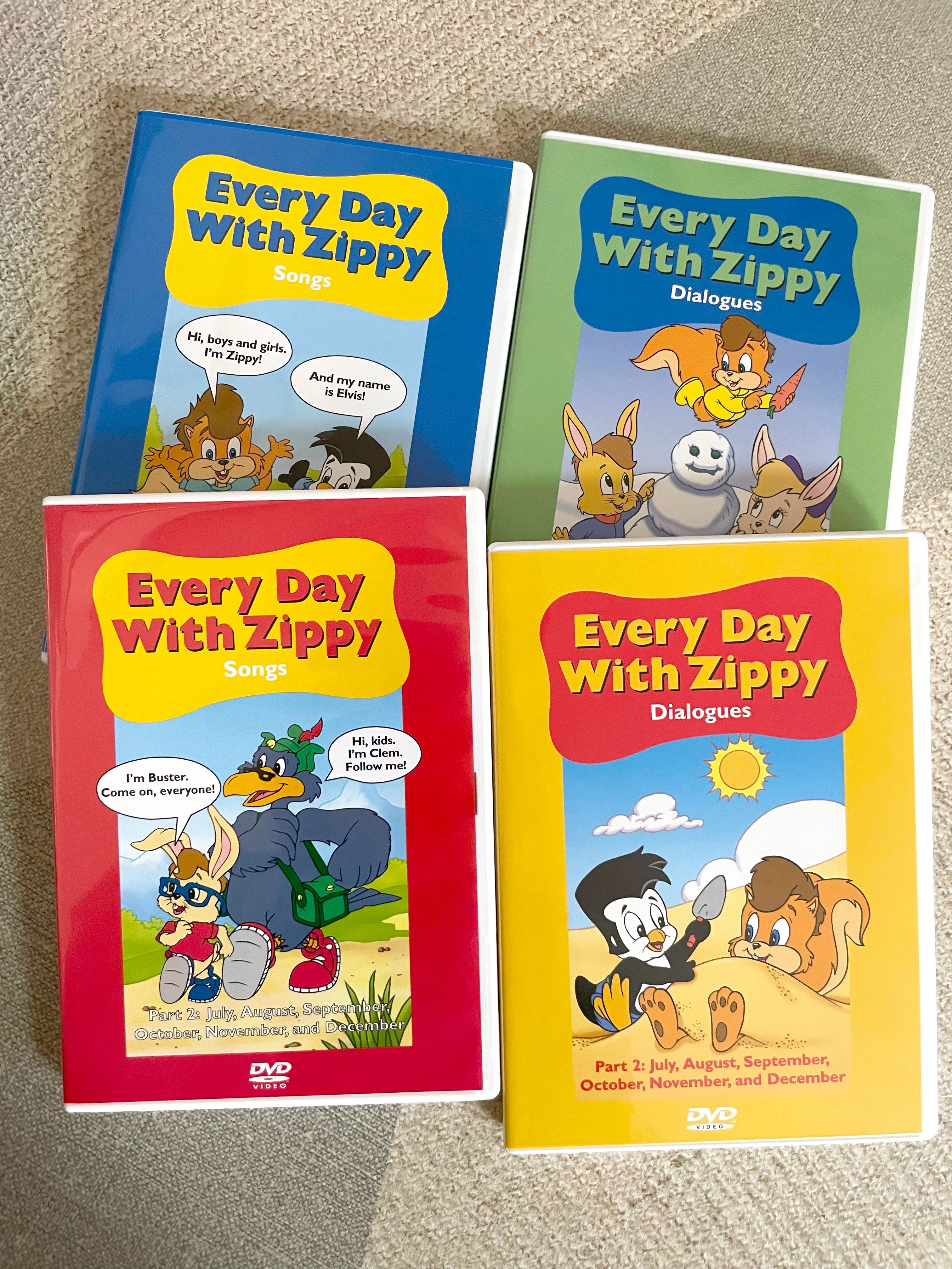 キャラクターディズニーEvery Day With Zippy EDWZ DVD CD - 知育玩具