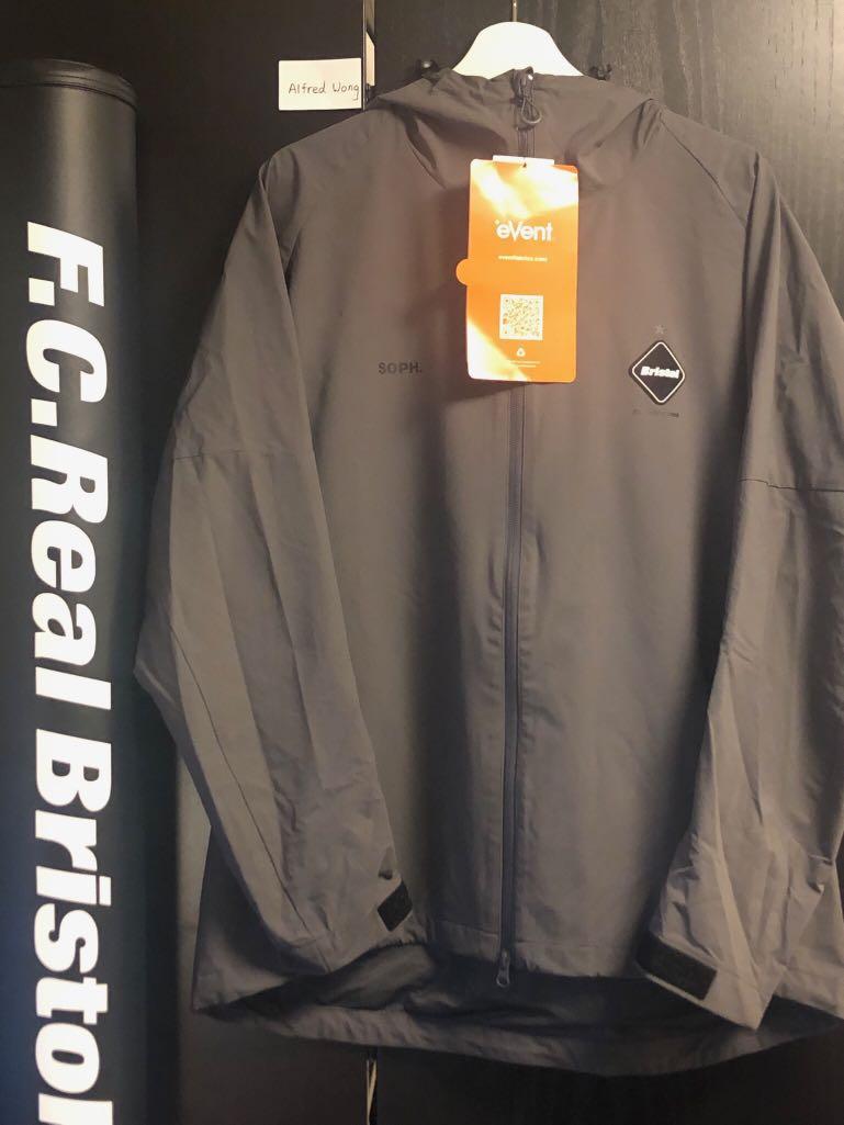 FCRB Big Logo Warm Up Jacket, 男裝, 外套及戶外衣服- Carousell