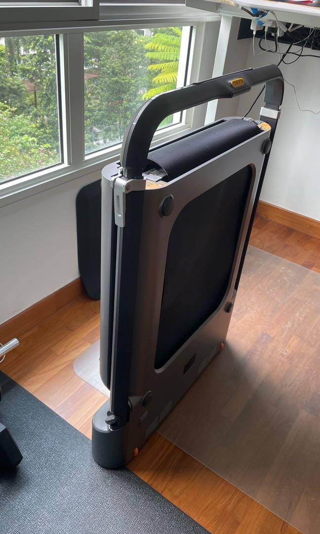 Foldable Super Compact Treadmill Sports Equipment Exercise Fitness Cardio Fitness Machines on Carousell