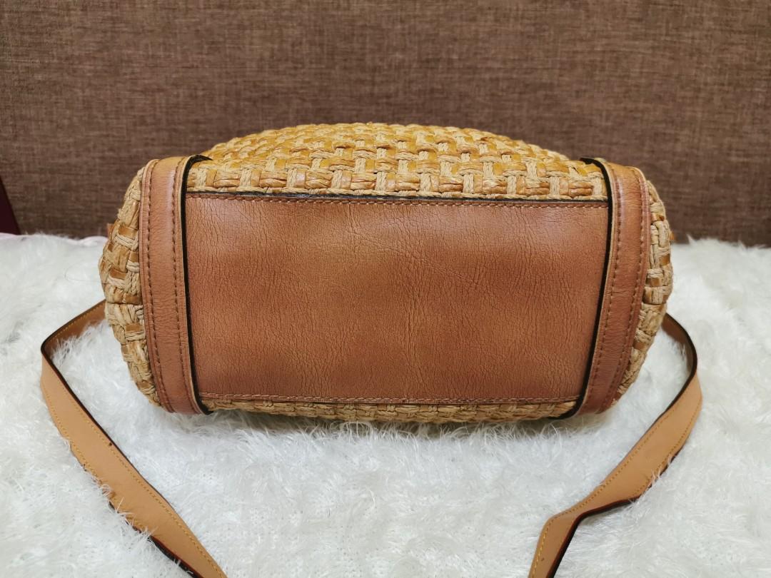 RARE! Fossil Abaca Bag, Women's Fashion, Bags & Wallets, Crossbody