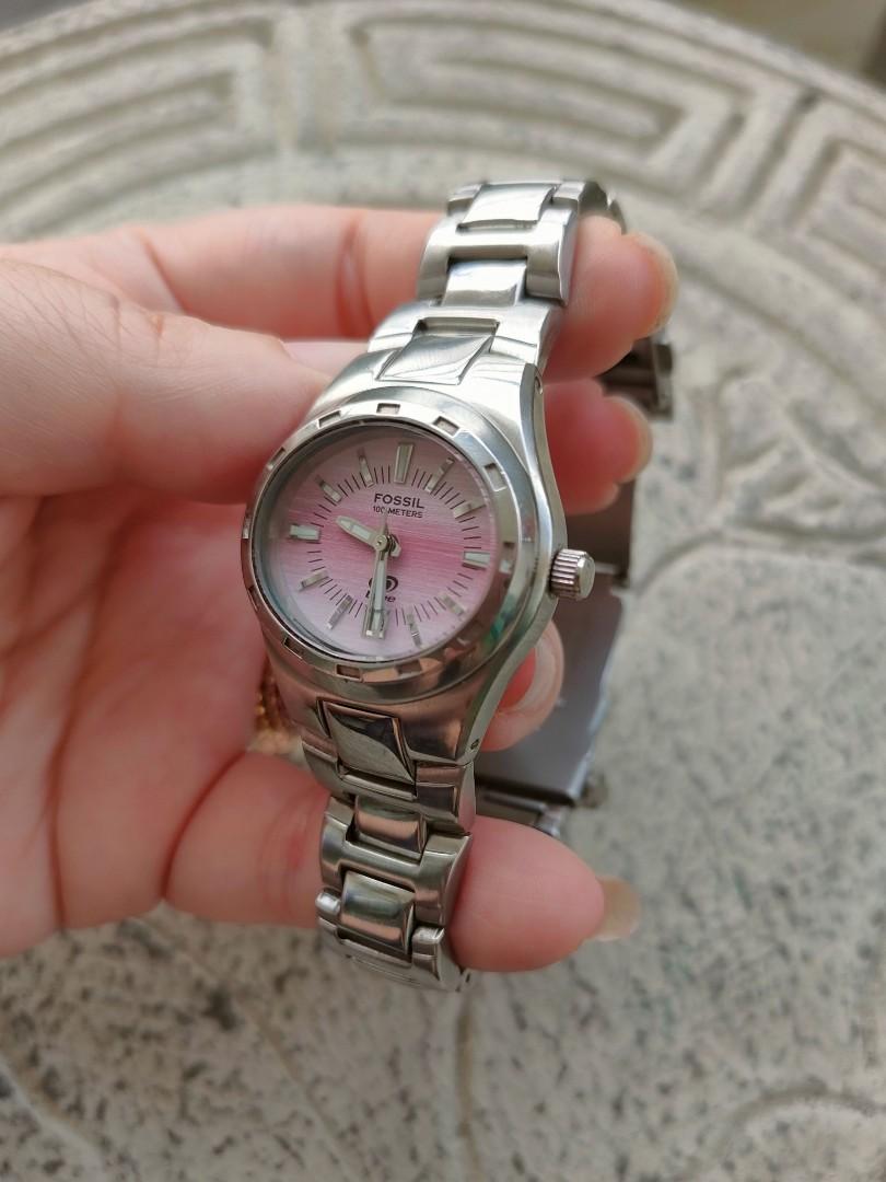 Fossil Watch Oval Authentic #original 