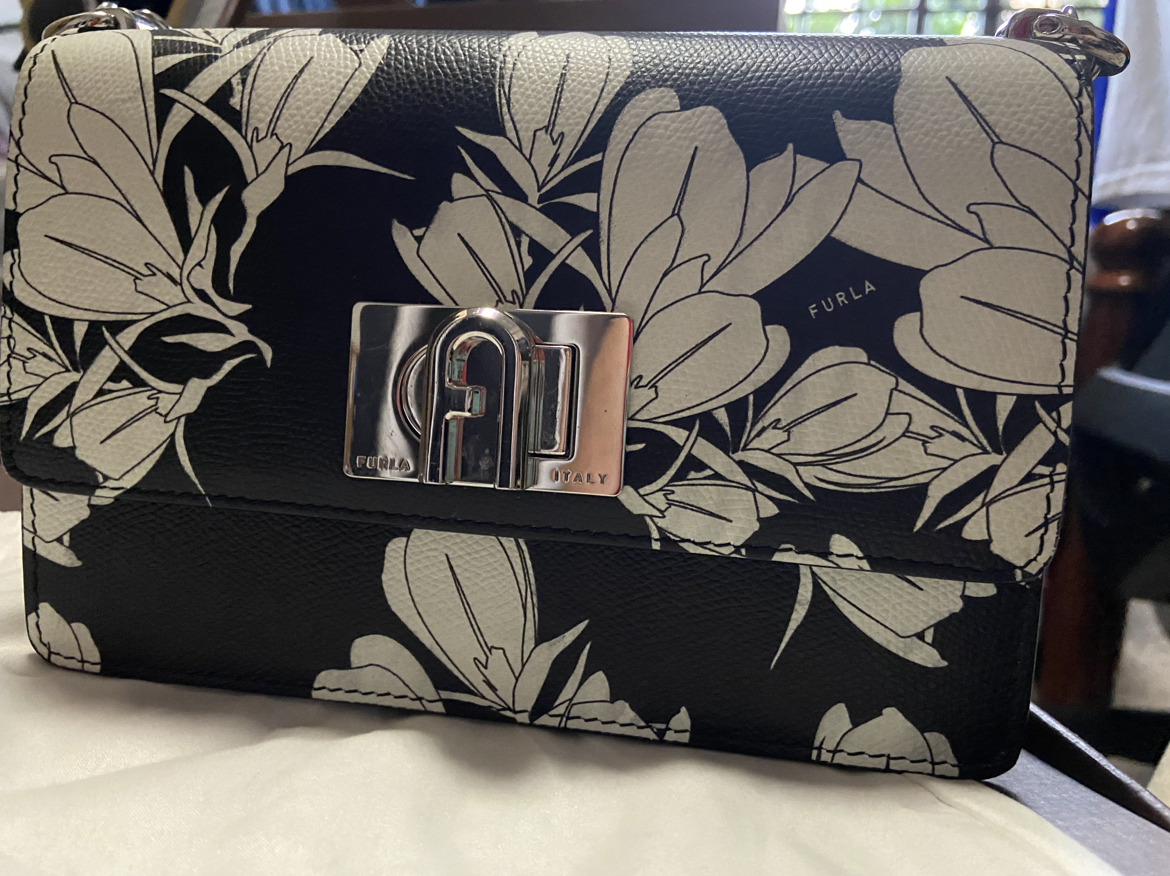 Furla bag sales with flowers