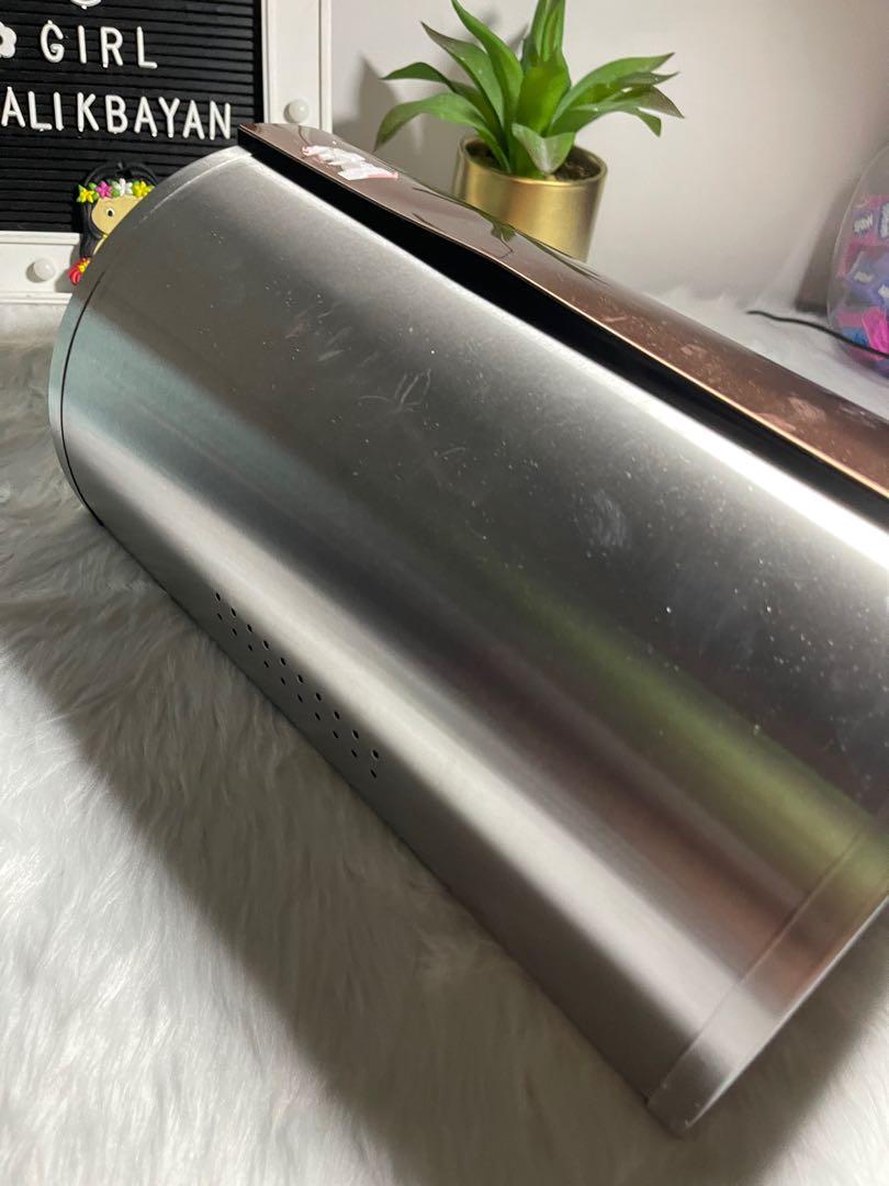 rose gold bread bin/box, Furniture & Home Living, Kitchenware & Tableware, Food