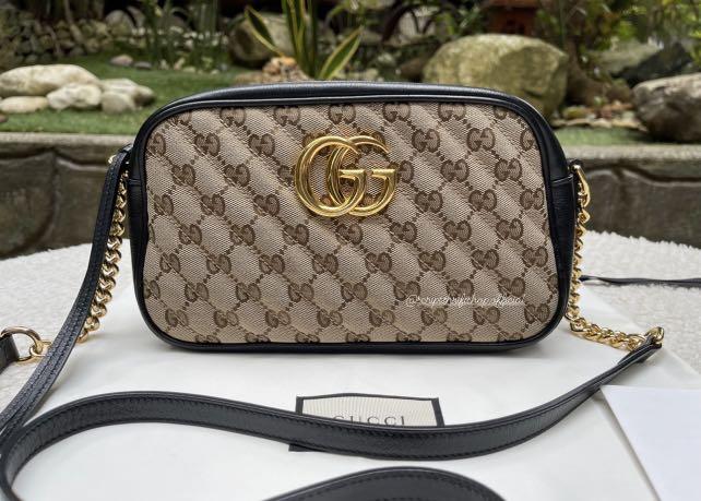 Gucci marmont on sale small canvas
