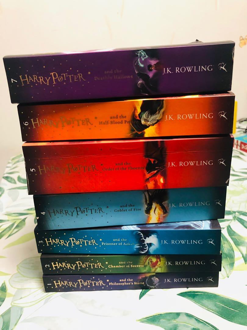 Harry Potter 7 books set, Hobbies & Toys, Books & Magazines, Fiction ...