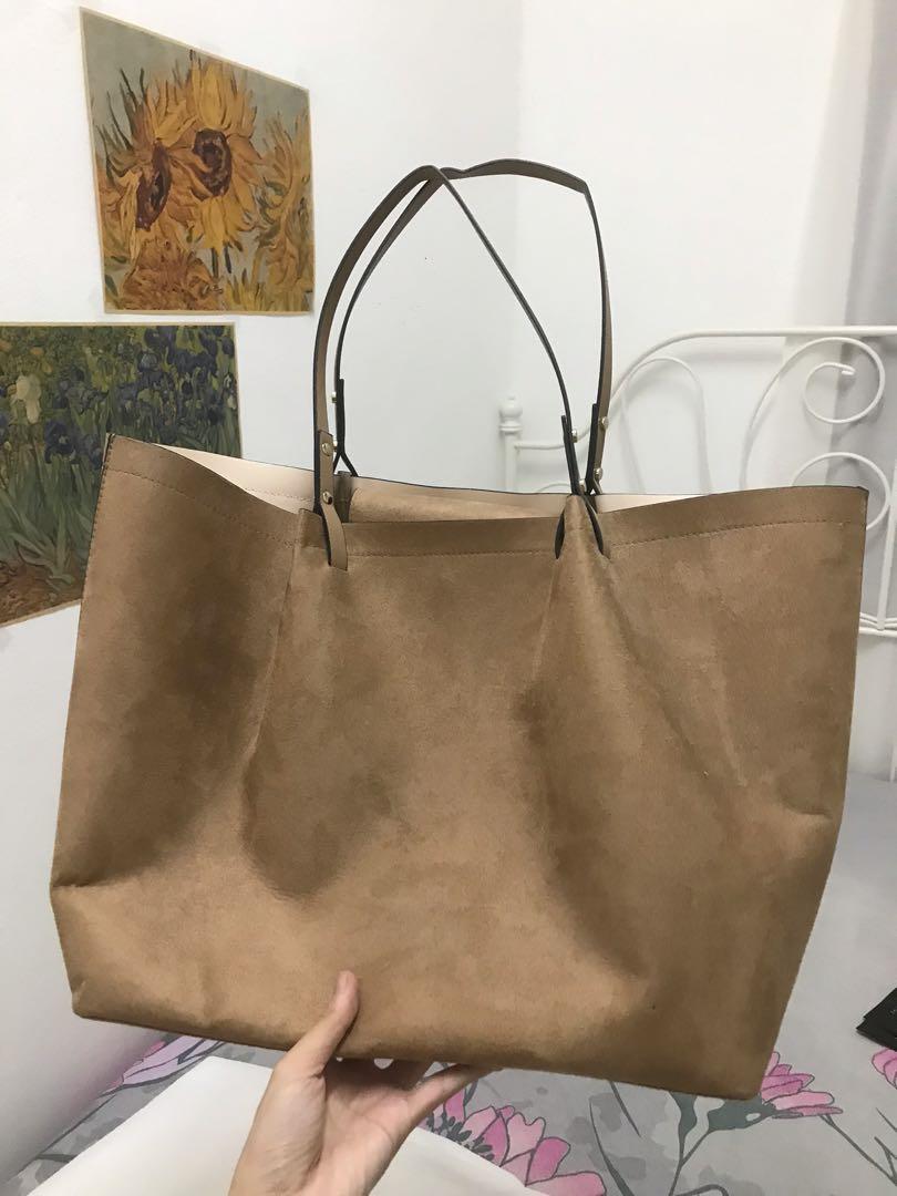 H&m online tan bag