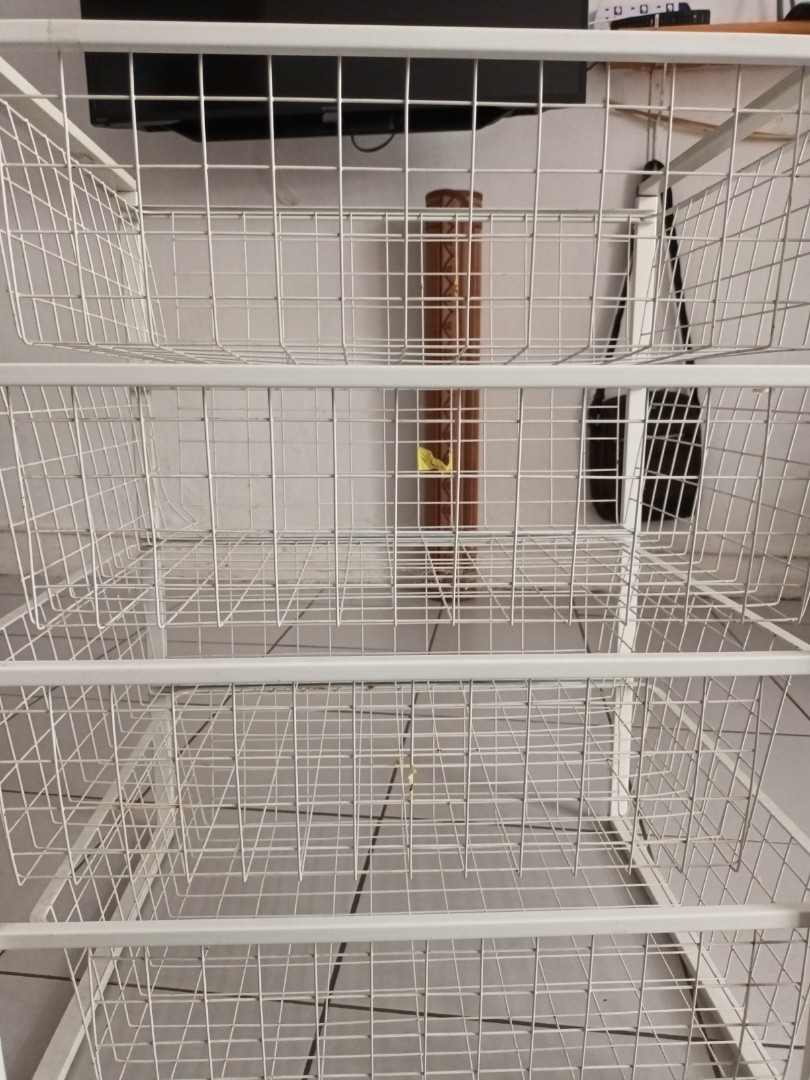 Ikea rack, Furniture & Home Living, Furniture, Shelves,