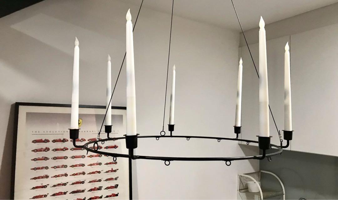 IKEA VARMER Candle Chandeliers, Furniture & Home Living, Home Decor