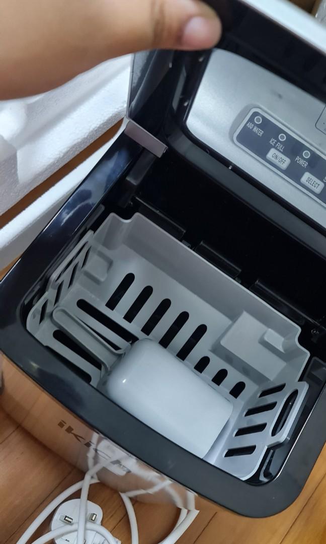 Ikich Portable Ice Maker, TV & Home Appliances, Kitchen Appliances