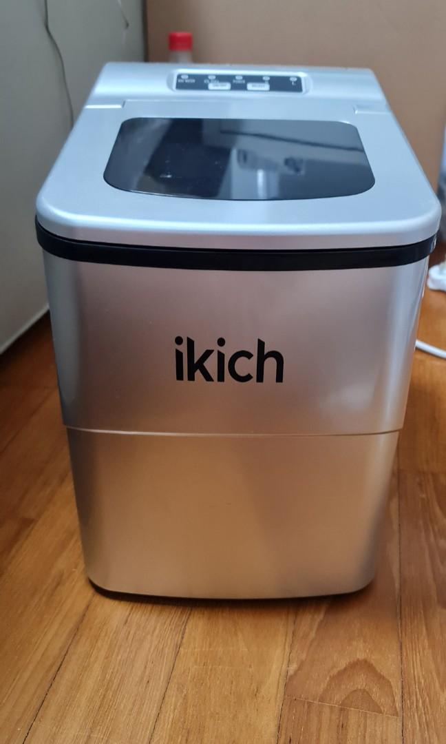 Ikich Portable Ice Maker, TV & Home Appliances, Kitchen Appliances