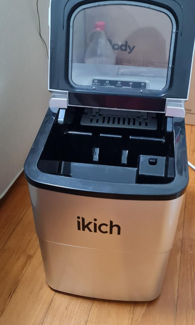 Ikich Portable Ice Maker, TV & Home Appliances, Kitchen Appliances