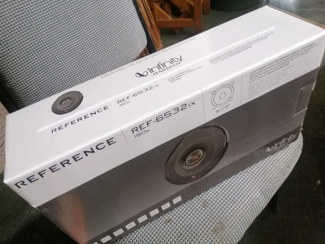 Infinity by Harman Reference Car Speakers (REF6532ix, 180w) 6.5 inches