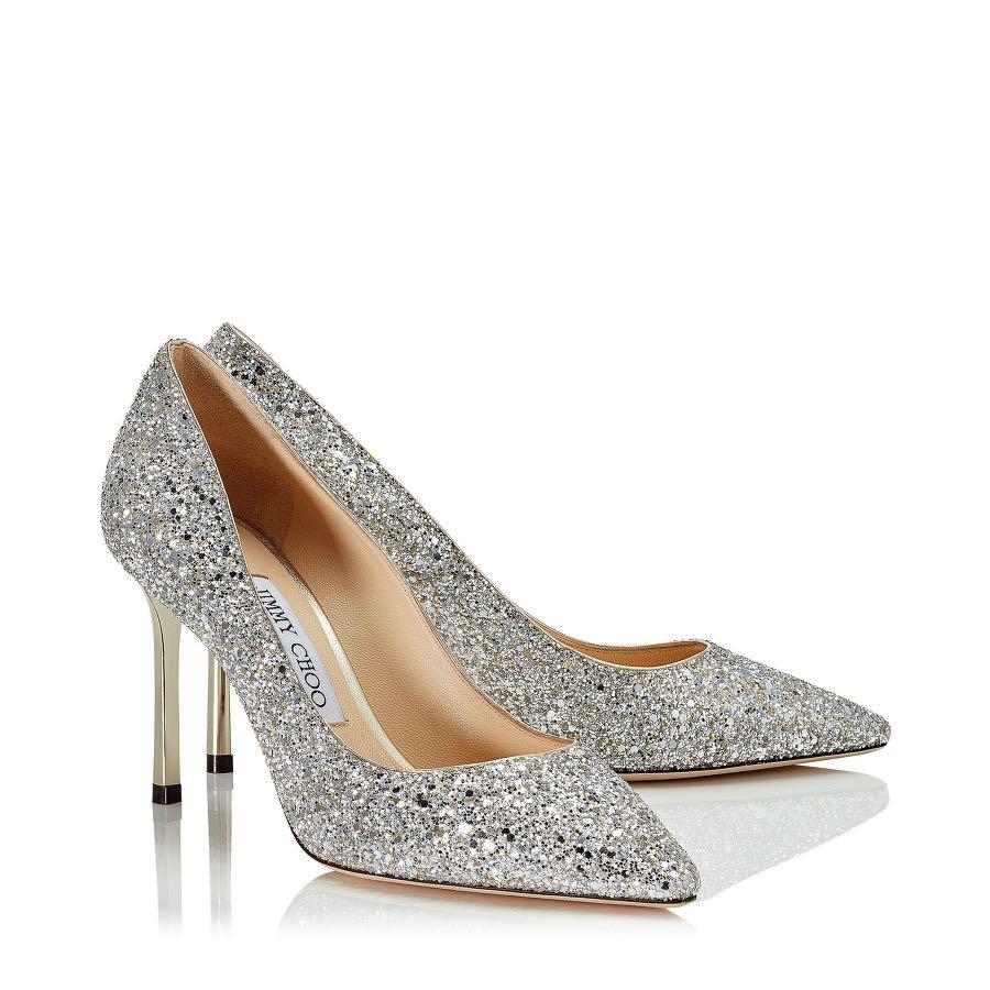 Champagne glitter shoes sales
