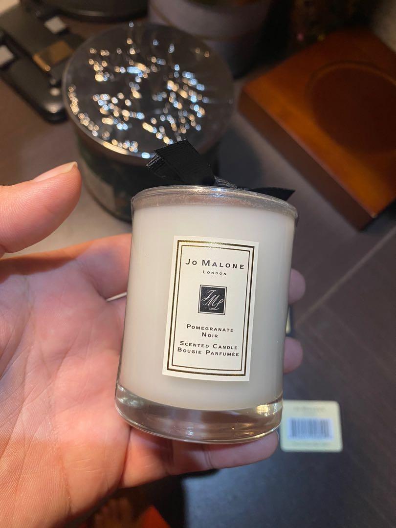 Pomegranate noir travel store candle
