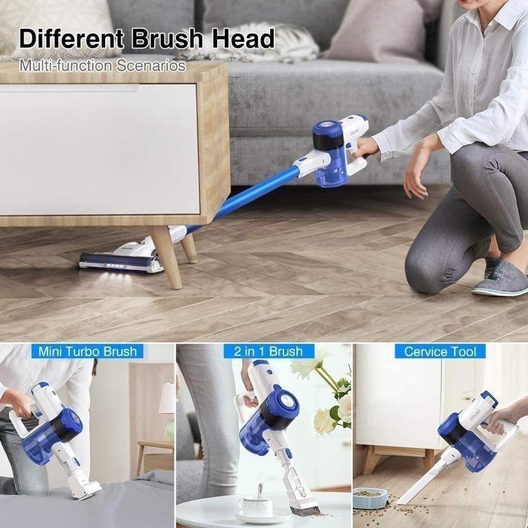 [K2032] ZIGLINT Z9 Cordless Vacuum Cleaner, 22Kpa Stick Vacuum Cleaner