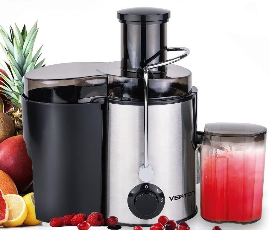 [K4253] VEATON Juicer Electric Extractor Whole Fruit and Vegetable