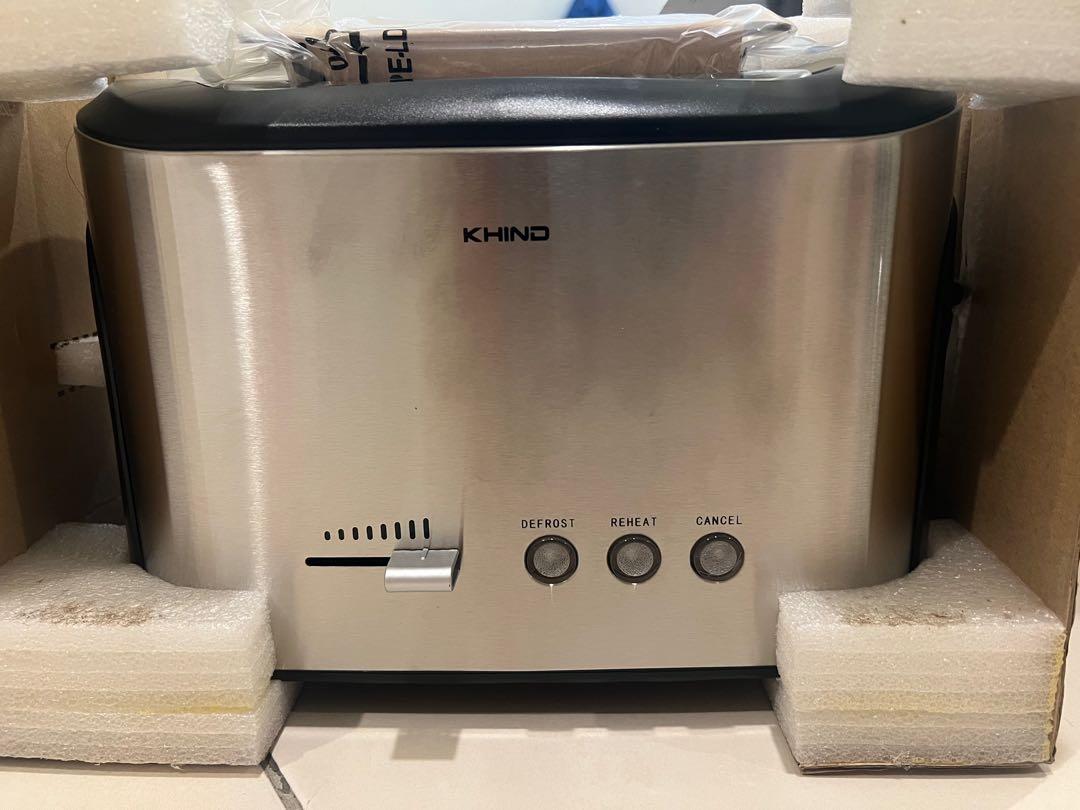 Khind bread toaster BT12SS, TV & Home Appliances, Kitchen Appliances