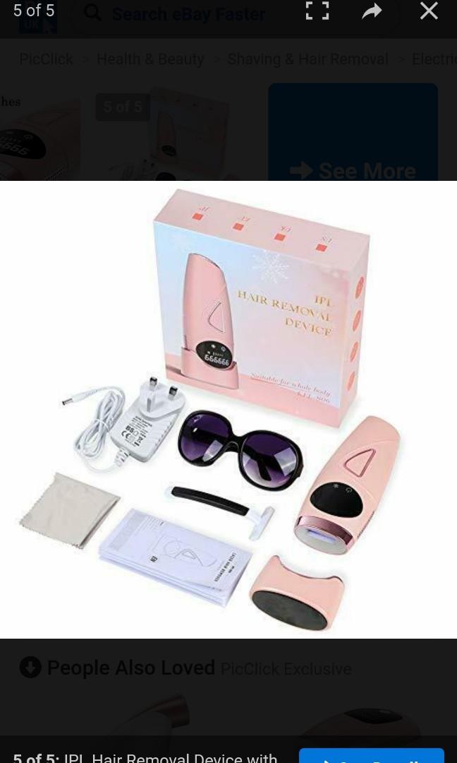 Laser Hair Removal, Cold Sensation Remover, No Pain, Cool, Permanent