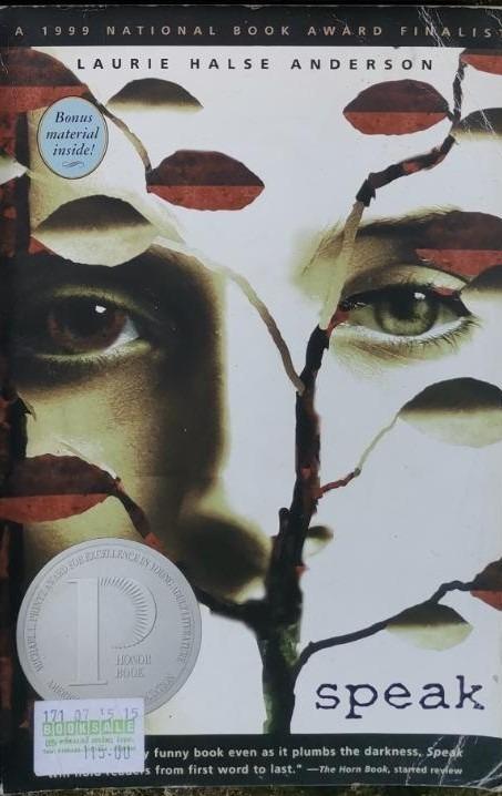Laurie Halse Andersen: Speak (Category: Storybooks) located in Baguio. Submitted by arren (Listing ID 1121714829, Image 1). Description: Spine in good condition, front cover edges a bit folded. .