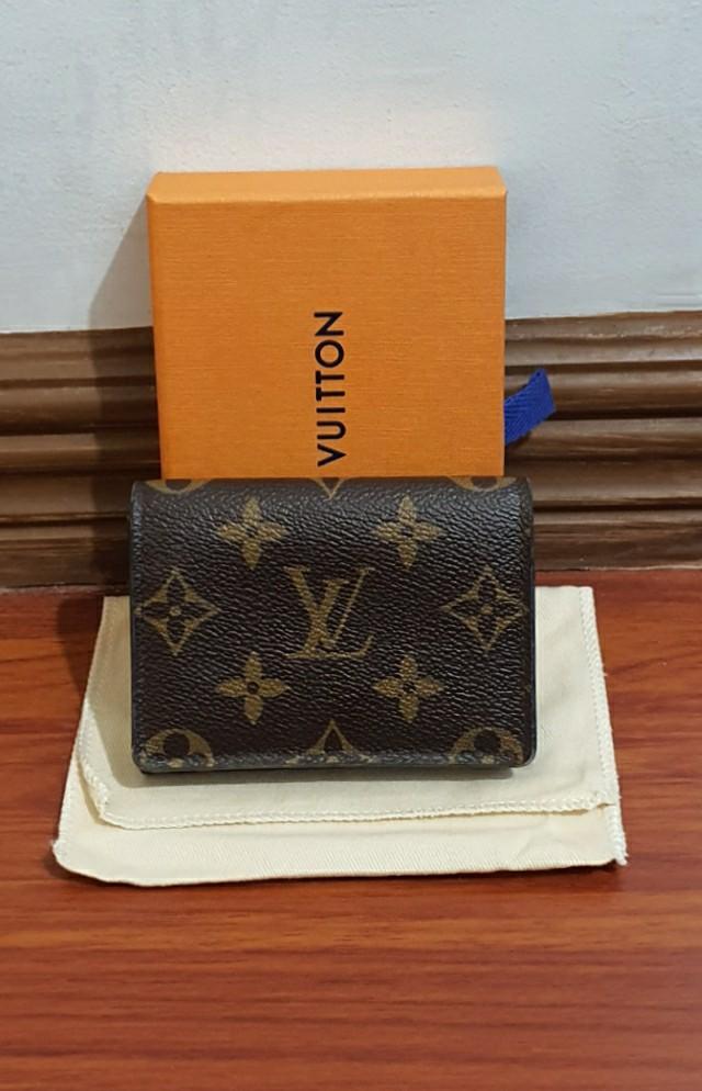 LV Short Folding Wallet N60895 Leather -Black