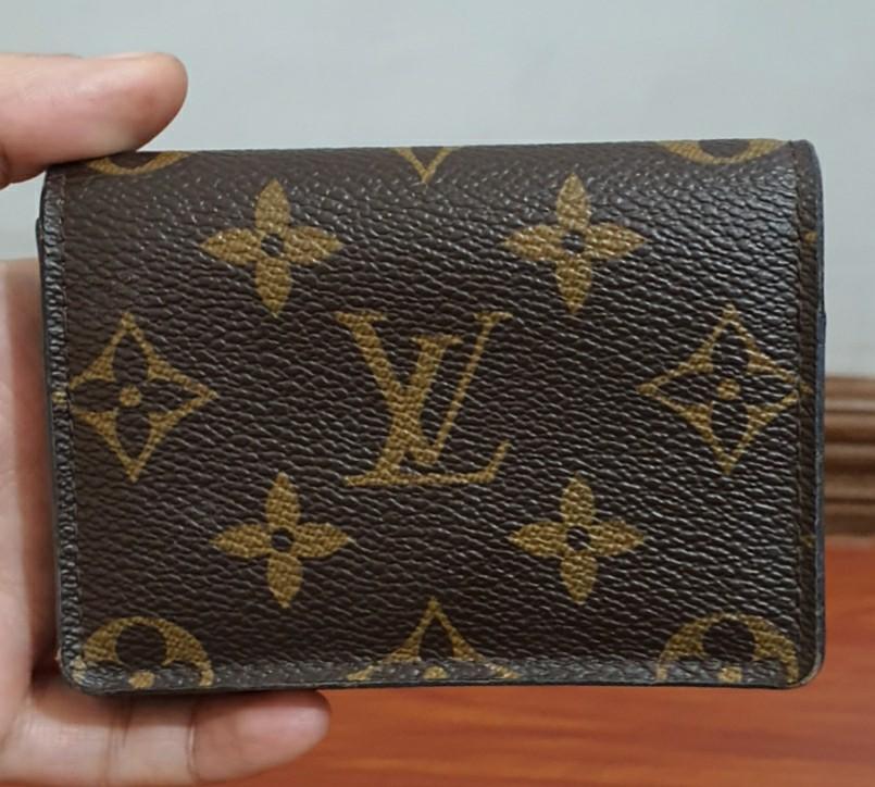 LV Short Folding Wallet N60895 Leather -Black