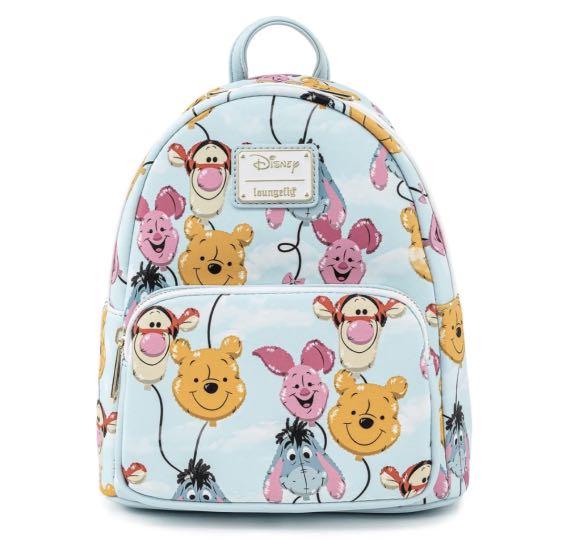 Loungefly US Disney Winnie the Pooh and friends balloon backpack Women s Fashion Bags Wallets Backpacks on Carousell