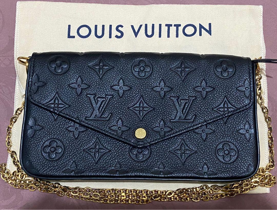 LV felice pochette monogram, Barang Mewah, Tas \u0026 Dompet di Carousell