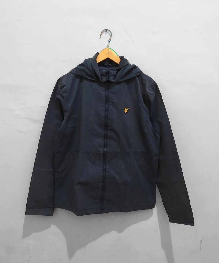 Lyle & scott fold collar jacket online