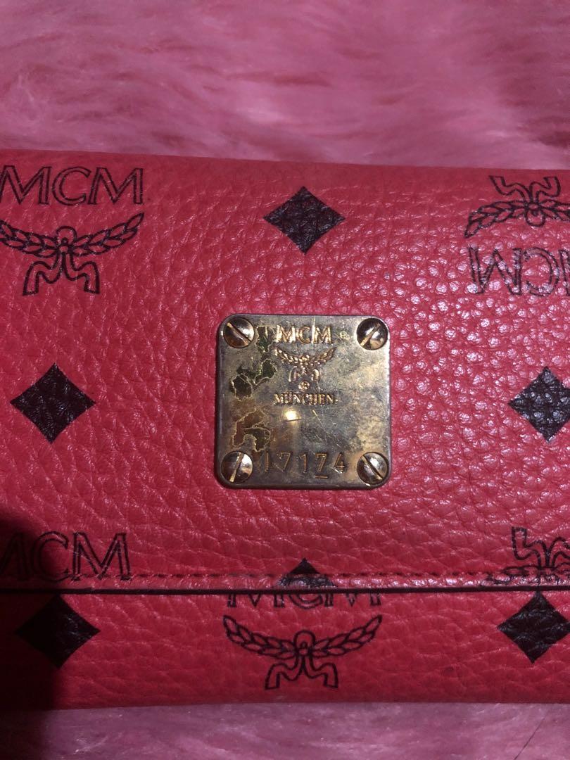 Mcm long wallet (Category: Luxury Bags & Wallets) located in Norzagaray. Submitted by ravenglamshop (Listing ID 1121749343, Image 2). Description: Original MCM long wallet Used Made in Korea With code Dirty coin compartment Minimal scratches Fading in gold hardware.