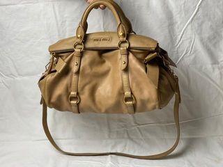 Miu Miu Vitello Lux Satchel
