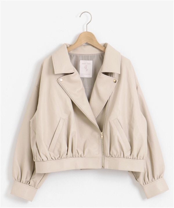 秋冬必入款mj Majestic Legon 短款皮外套3色入 女裝 外套及戶外衣服 Carousell