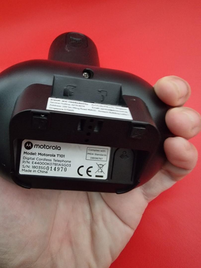Motorola T101 cordless phone, Mobile Phones & Gadgets, Mobile & Gadget