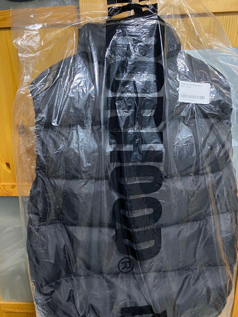 NEIGHBORHOOD BASE DOWN VEST AW2021 羽絨背心, 名牌, 服裝- Carousell