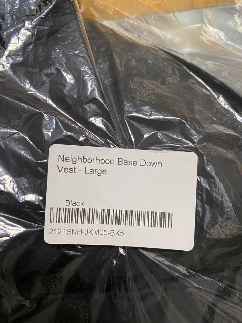 NEIGHBORHOOD BASE DOWN VEST AW2021 羽絨背心, 名牌, 服裝- Carousell